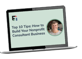Nonprofit Consultant Webinar Illustration