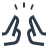 peer collaboration icon