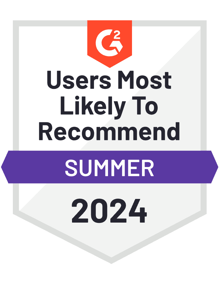 Most likely to recommend 2024 award