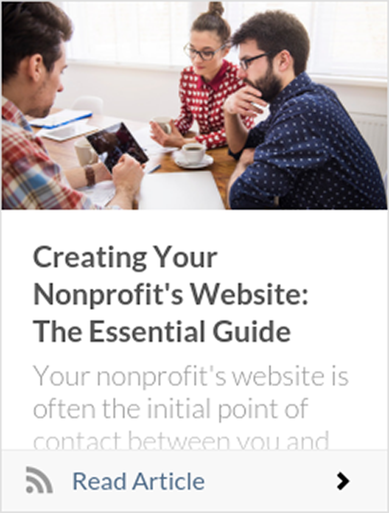 Creating Your Nonprofit's Website: The Essential Guide