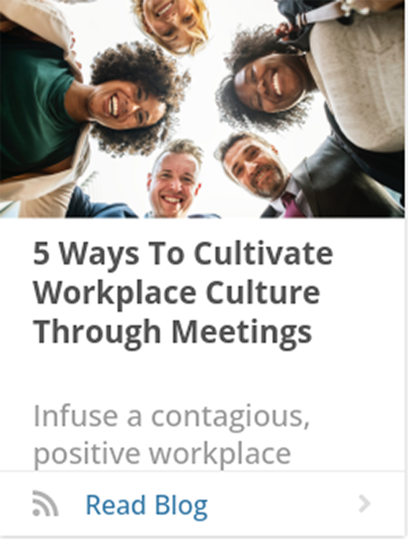 Cultivating Culture, One Meeting at a Time
