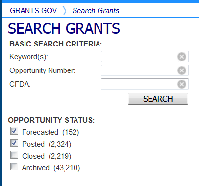 Search Grants