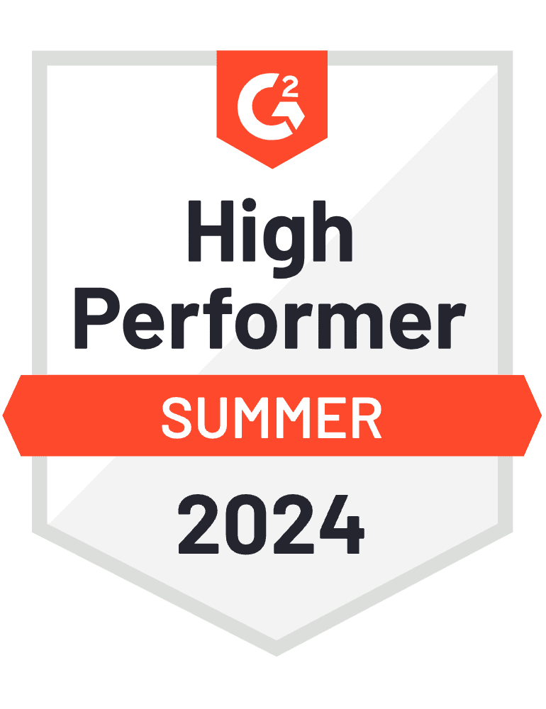 High performer award