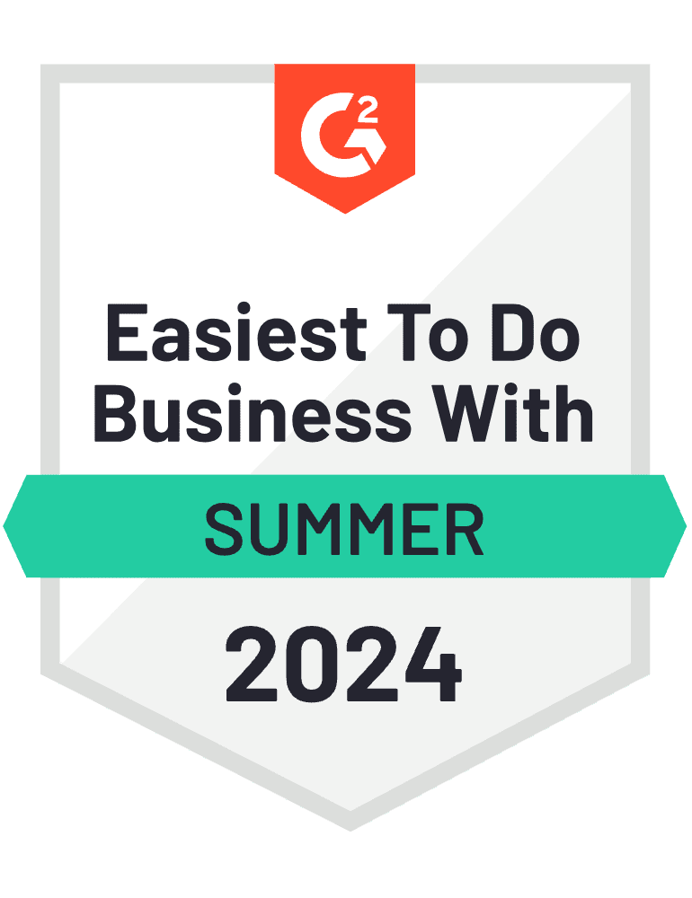 Easy to do business with 2024